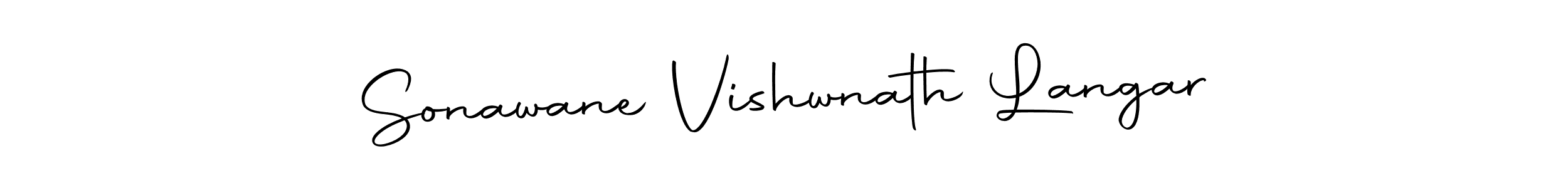 How to Draw Sonawane Vishwnath Langar signature style? Autography-DOLnW is a latest design signature styles for name Sonawane Vishwnath Langar. Sonawane Vishwnath Langar signature style 10 images and pictures png
